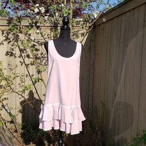 Amanda Uprichard Pink Sarai Dress -medium
